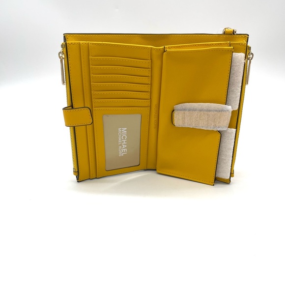 Michael Kors Large Double Zip Wallet Wristlet - Picture 4 of 7